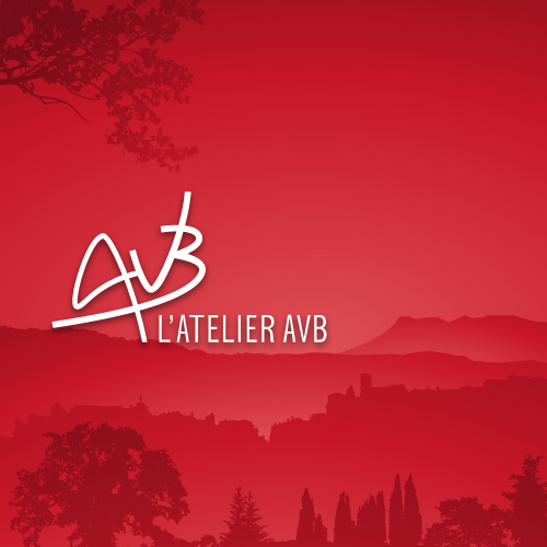 Création logo, charte graphique et carte de visite de l'Atelier AVB - Conseil en urbanisme à Montpellier